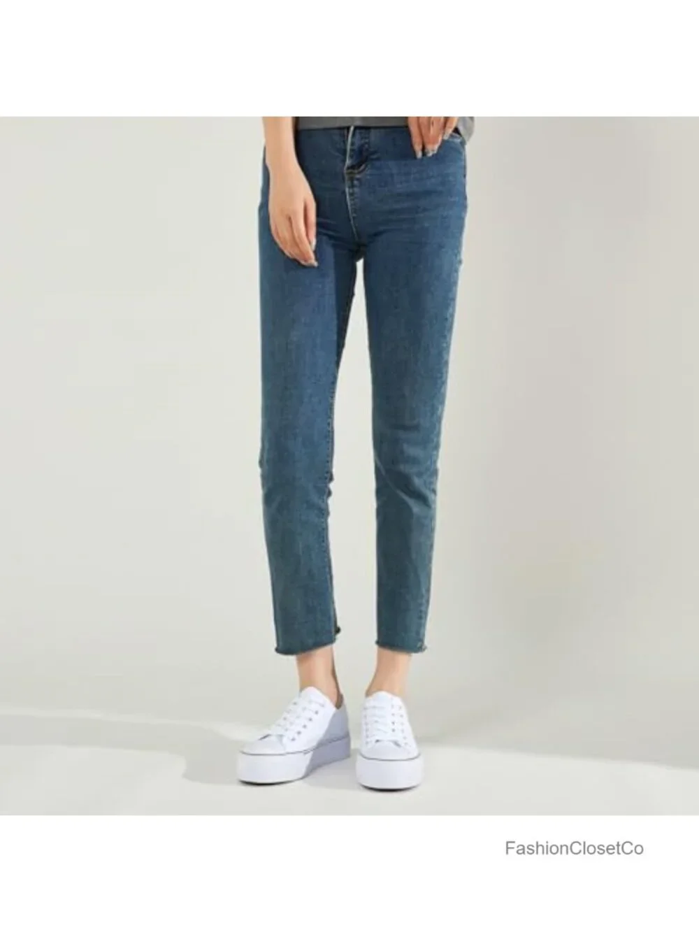 Women's Platform Canvas Sneakers Non-Slip Lace-Up Breathable Casual Walking